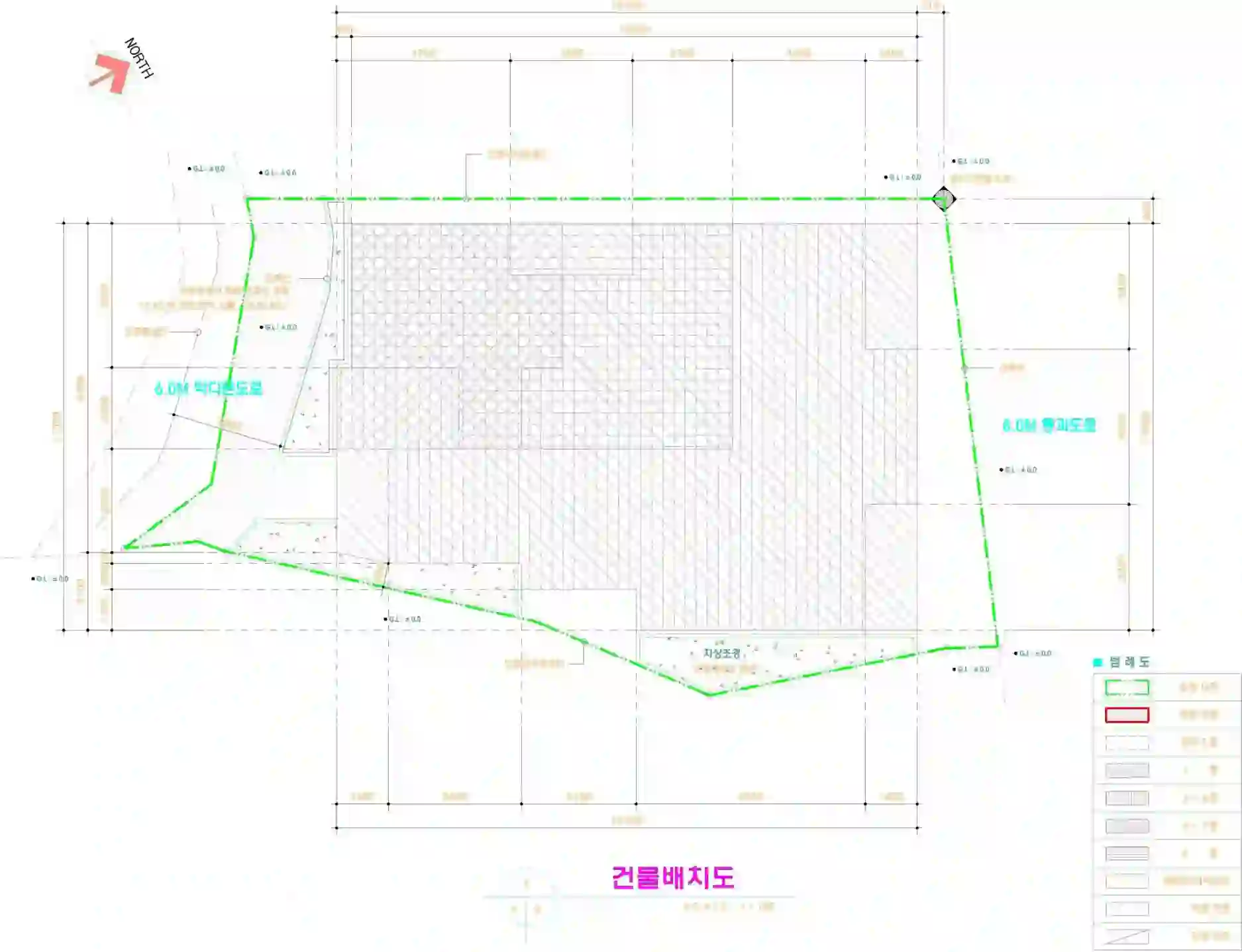 정현주택 배치도 이미지